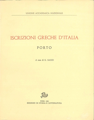 Iscrizioni Greche d'Italia